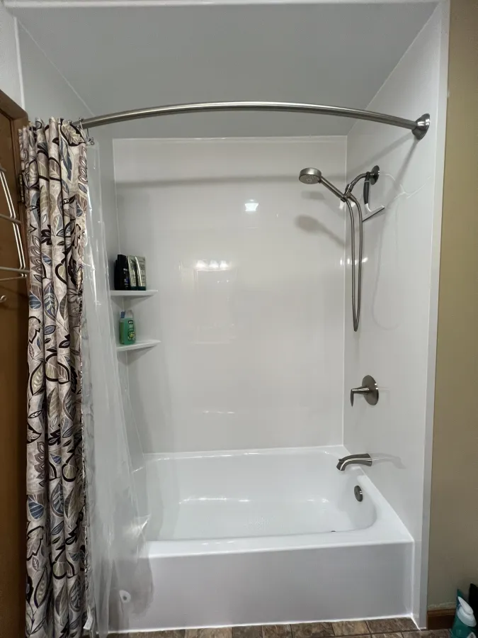 menomonee falls wi bathtub replacement smooth acrylic kohler brushed nickel white