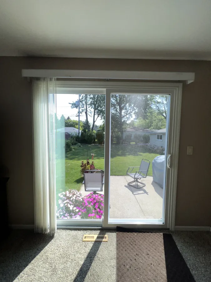Greenfield WI Interior Sliding Patio Door White Greenfield WI Interior Sliding Patio Door White