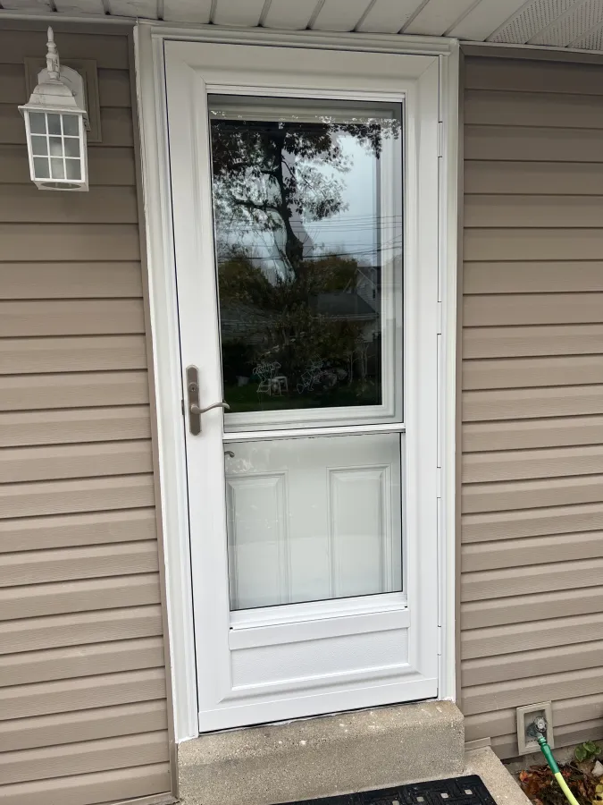 entry door replacement milwaukee wi 2 panel fiberglass satin nickel snow mist white screen door entry door replacement milwaukee wi 2 panel fiberglass satin nickel snow mist white screen door