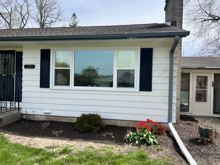 Double Hung Picture Windows exterior mount pleasant wi white window replacement Double Hung Picture Windows exterior mount pleasant wi white window replacement