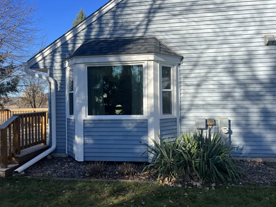slinger wi picture double hung window replacement full frame installation triple pane glass exterior slinger wi picture double hung window replacement full frame installation triple pane glass exterior